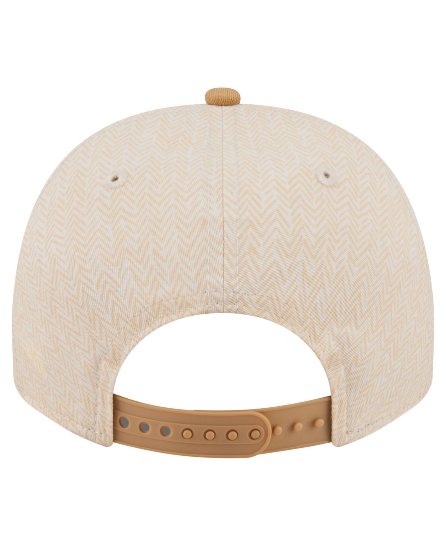 Мужская кепка New Era Cream Atlanta Braves Herringbone 9FIFTY A-Frame Snapback Hat — фото 4