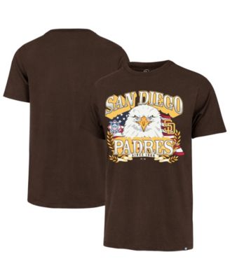 Men's Brown San Diego Padres Americana Eagle T-Shirt