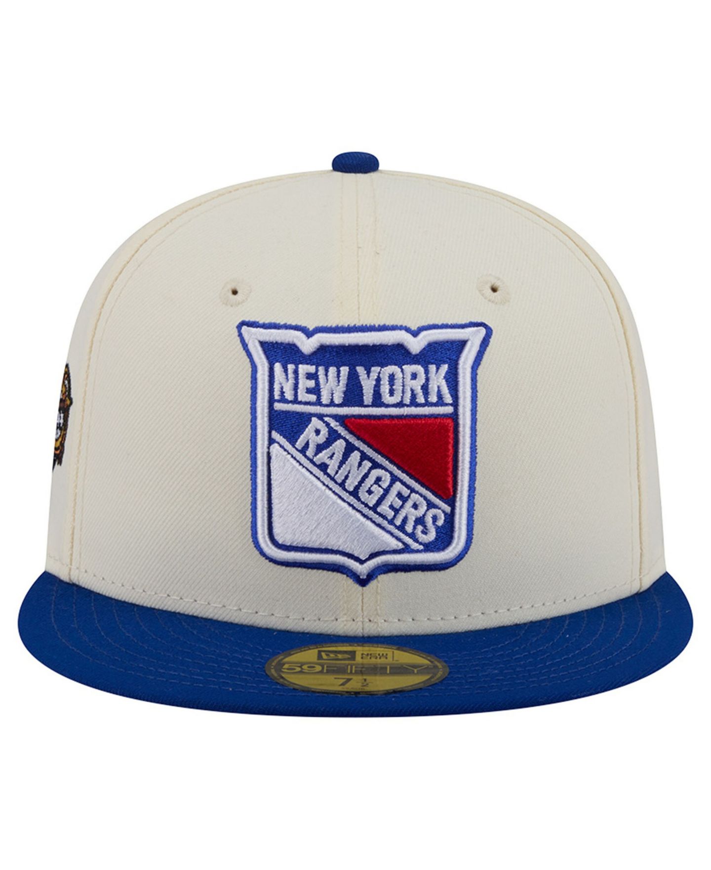 Мужская кепка New Era Cream New York Rangers America's 250th Two-Tone 59FIFTY Fitted Hat — фото 2