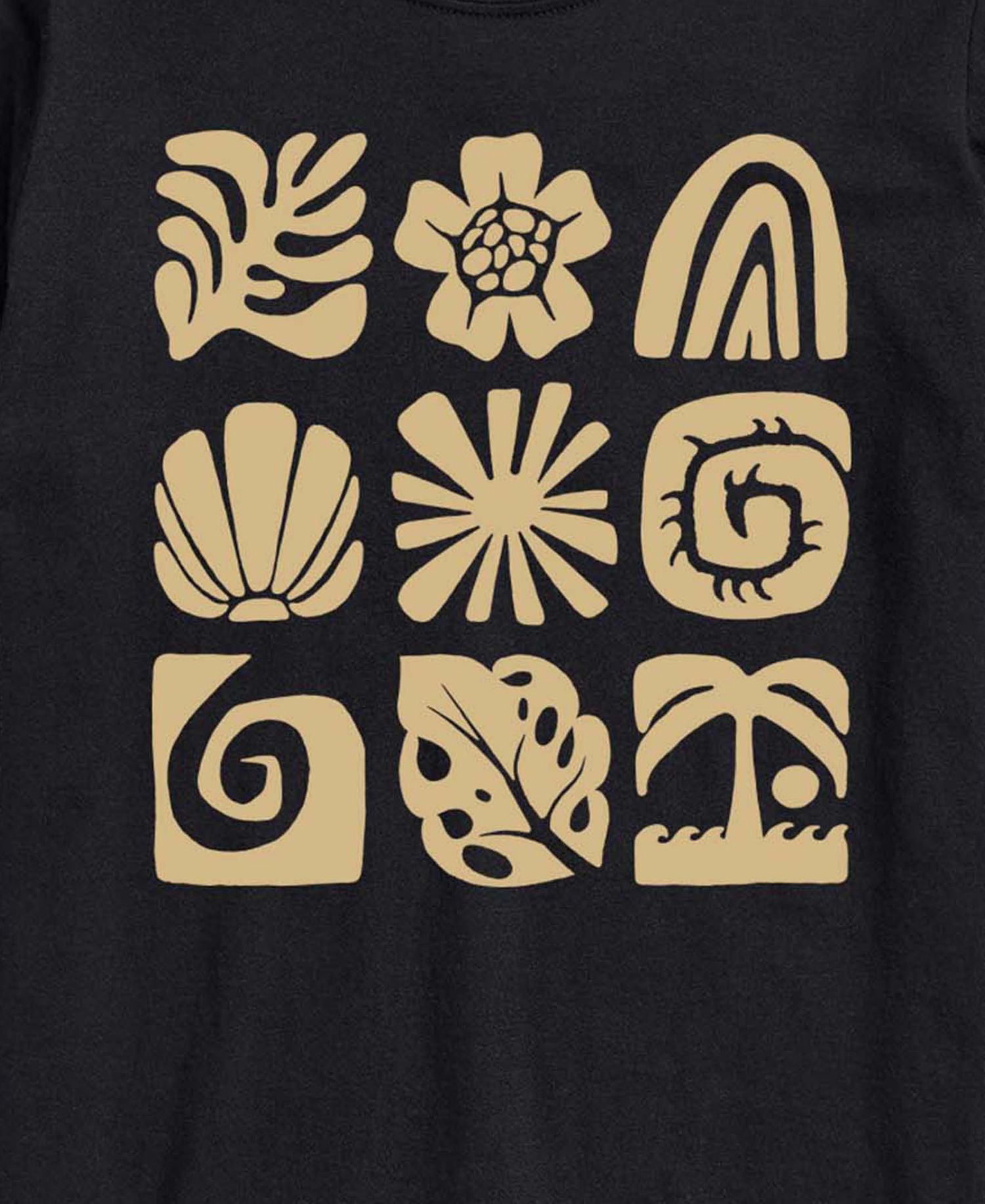 Men's Instant Message Beach Squares Graphic T-Shirt