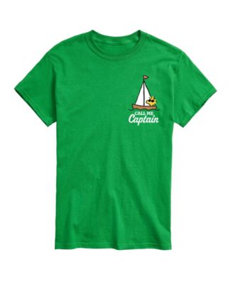Men's Peanuts Woodstock Call Me Captain Graphic T-Shirt