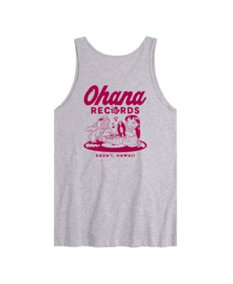 Men's Lilo and Stitch Ohana Records Graphic Tank Top