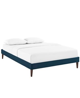 Sharon Fabric Full Bed Frame with Squared Tapered Legs