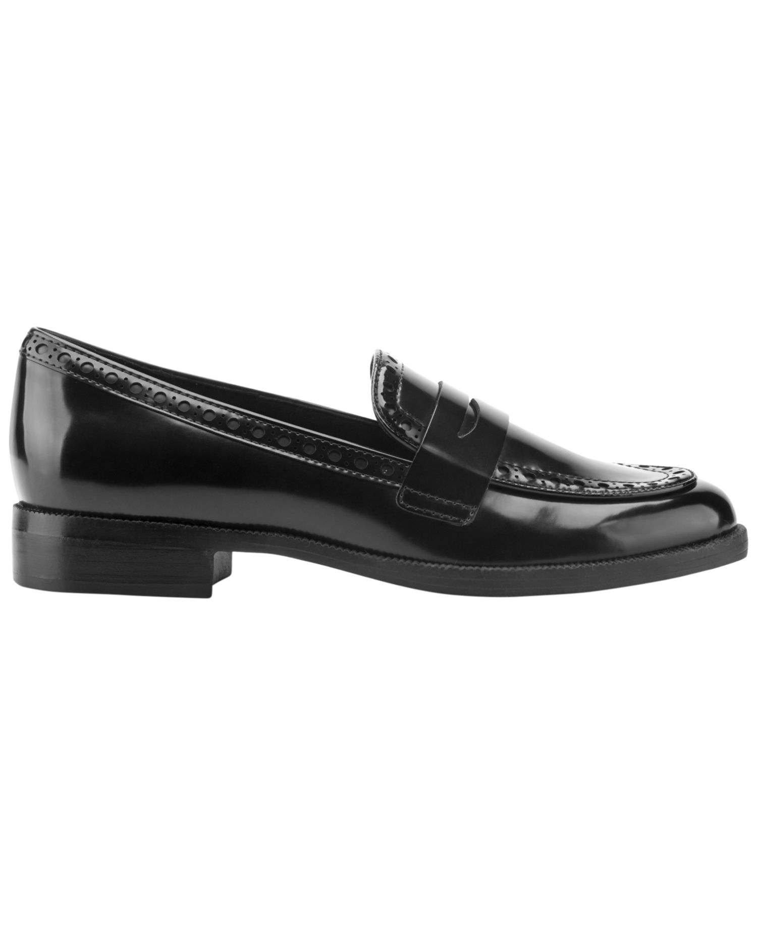 Women's Vianna Detailed Moc Toe Penny Loafers
