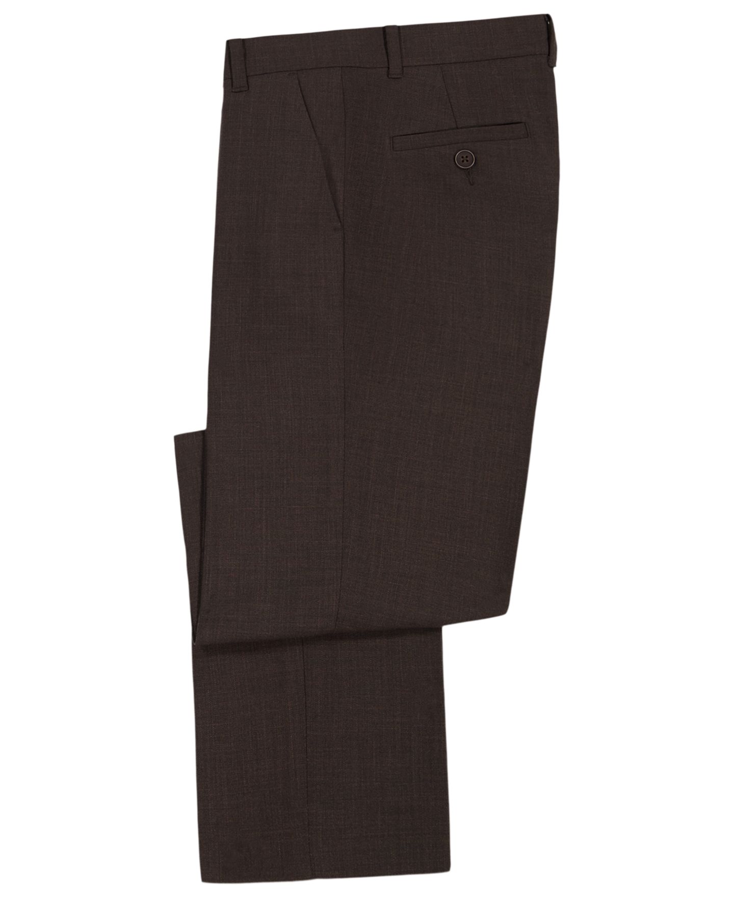 Брюки Calvin Klein Stretch Refined Sharskin Pants для мальчиков, цвет: Тёмный коричневый — фото 3