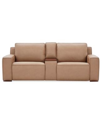 Aspen 3PM 3-Piece Leather Sofa Set (LAF Recliner, RAF Recliner, Console)