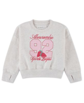 Toddler Girls' 2T-5T Graphic Crewneck Sweatshirt
