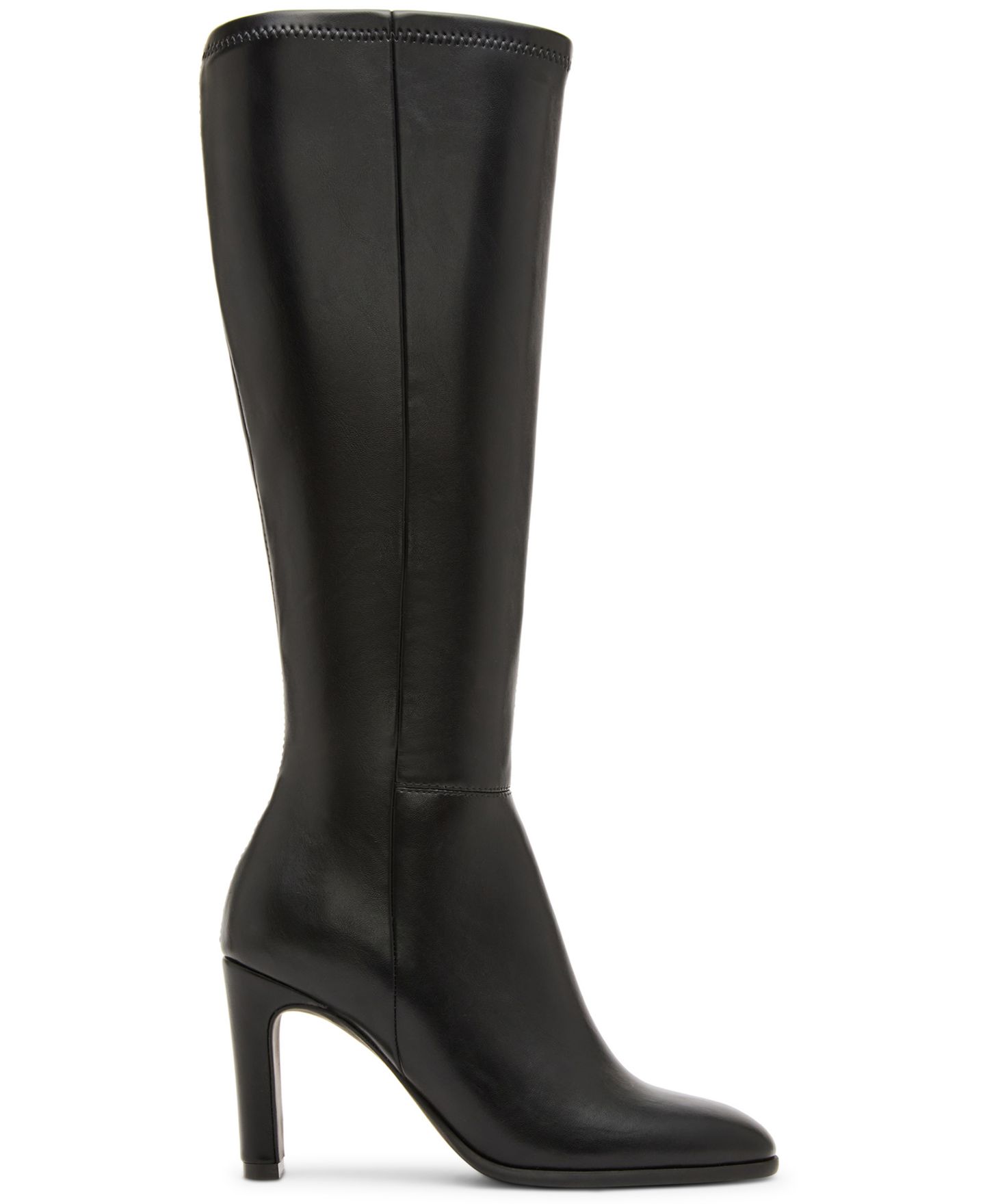Женские ботинки Madden Girl Honeyy Knee High Dress Boots, Regular & Wide Calf, цвет: Чёрный гладкий — фото 2