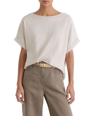 Women's Sia Boat Neck T-Shirt