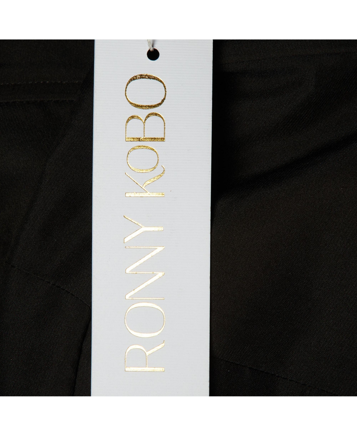 Pre-Owned Ronny Kobo Women's Crepe Andrea Off-The-Shoulder Mini Dress