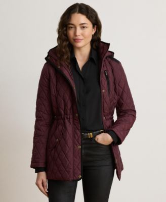 Women's Hooded Anorak Quilted Coat