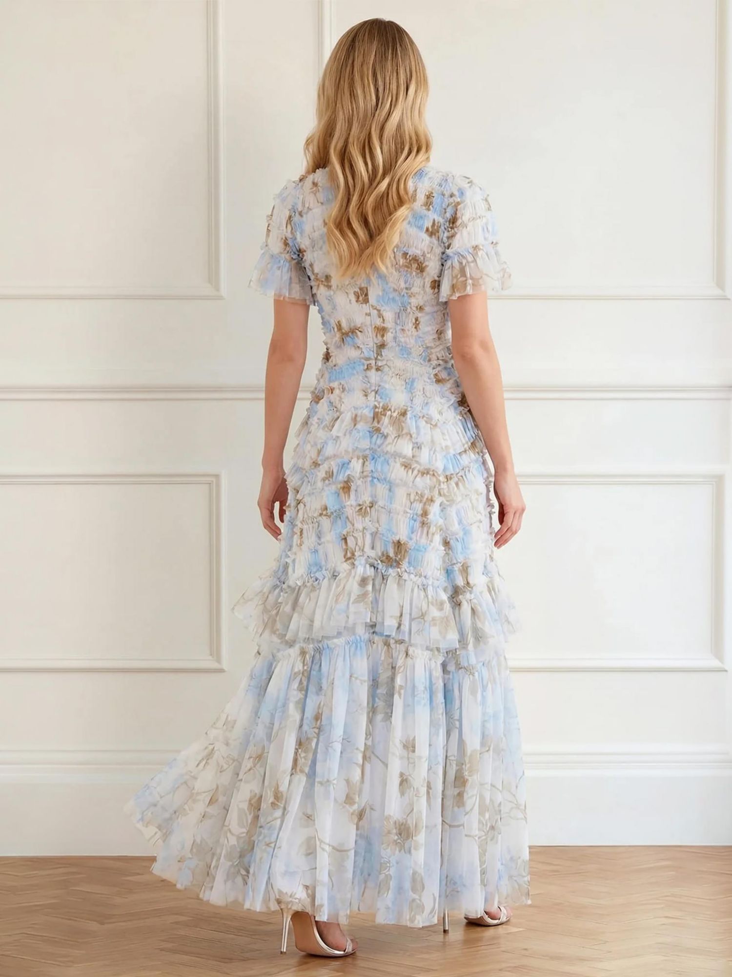 Women's Wisteria Valentine Ruffle Gown