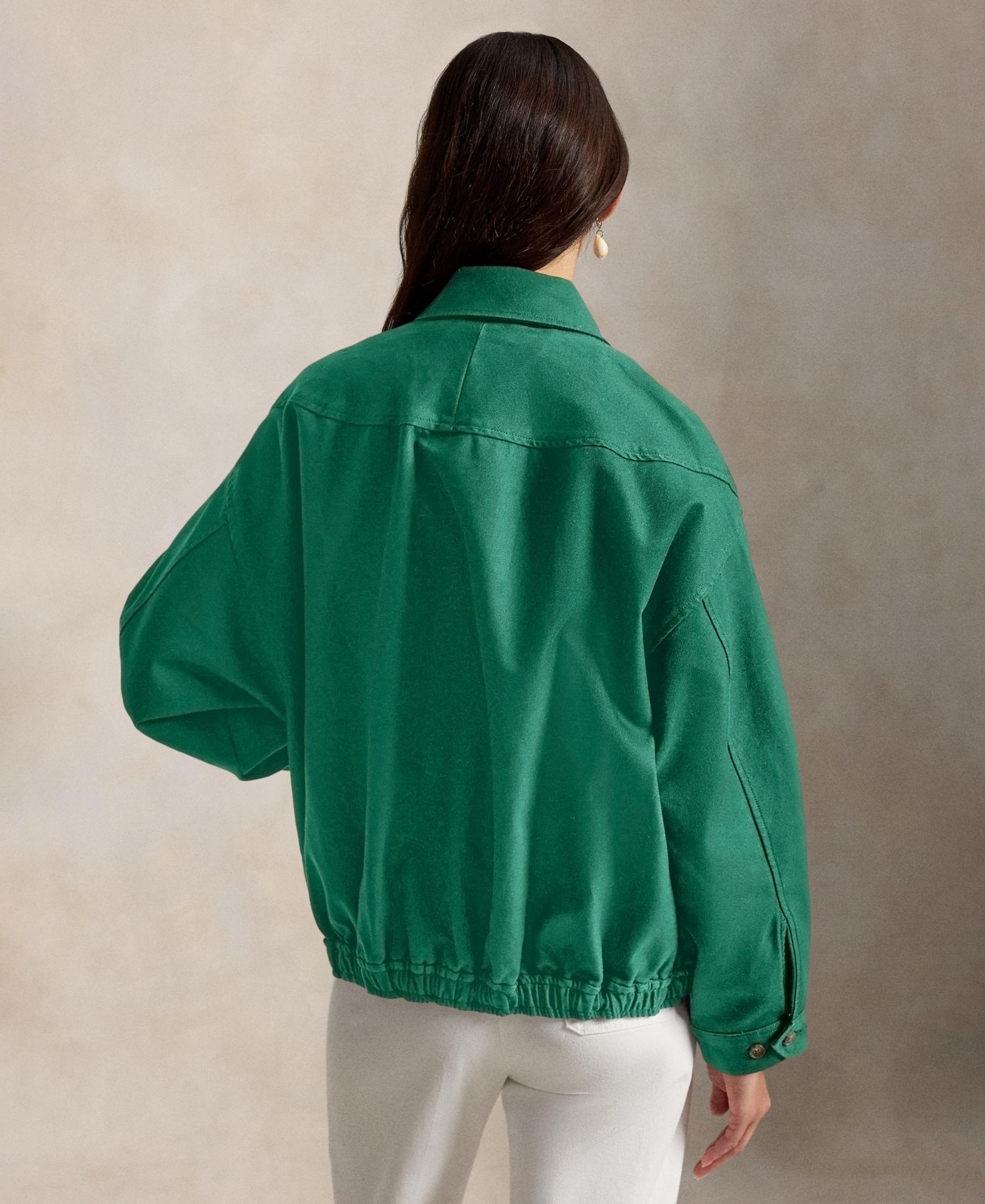 Women's Long-Sleeve Bomber Jacket