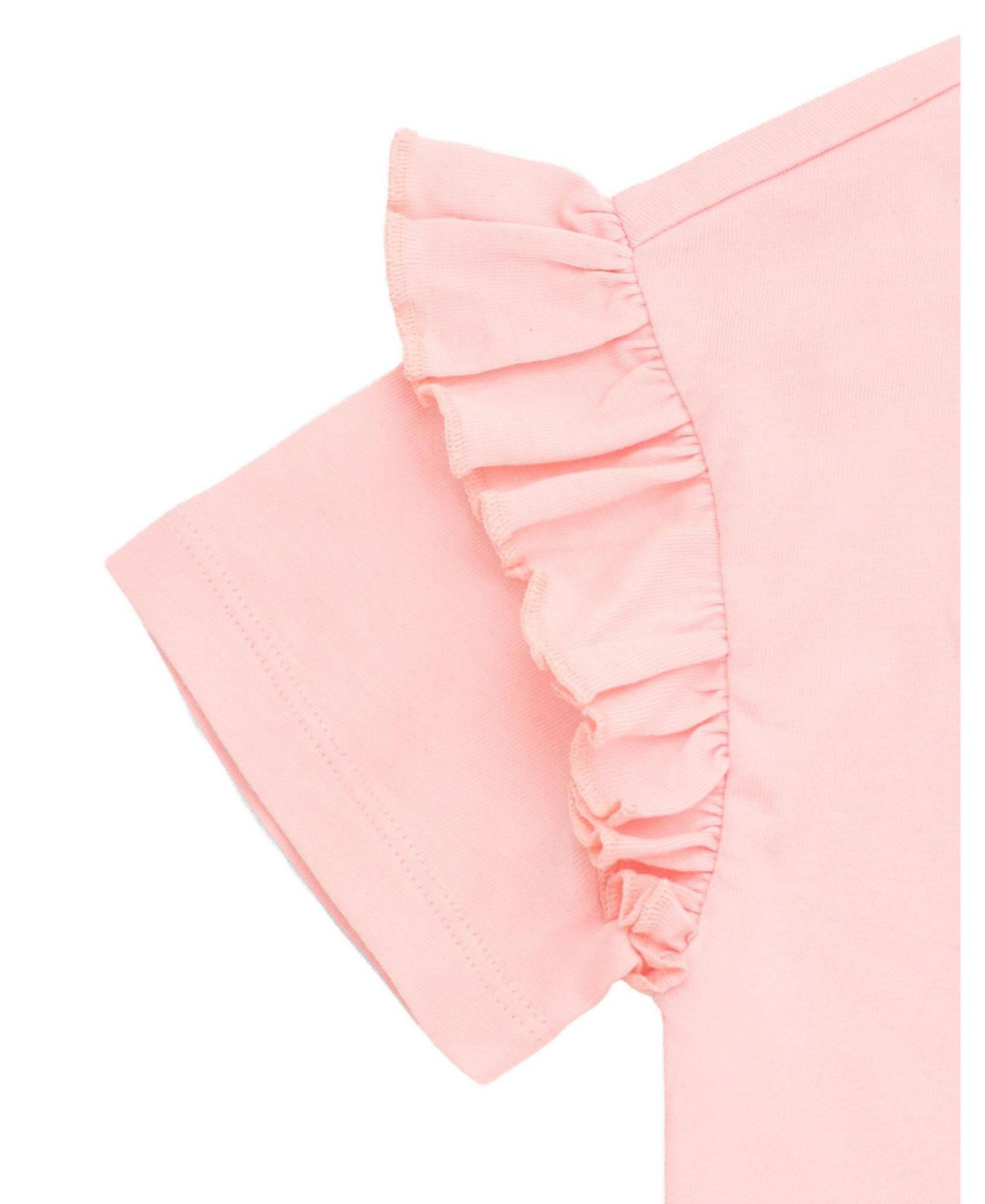 Футболка Barbie Short Sleeve для девочек, цвет: Розовый зелёный — фото 3