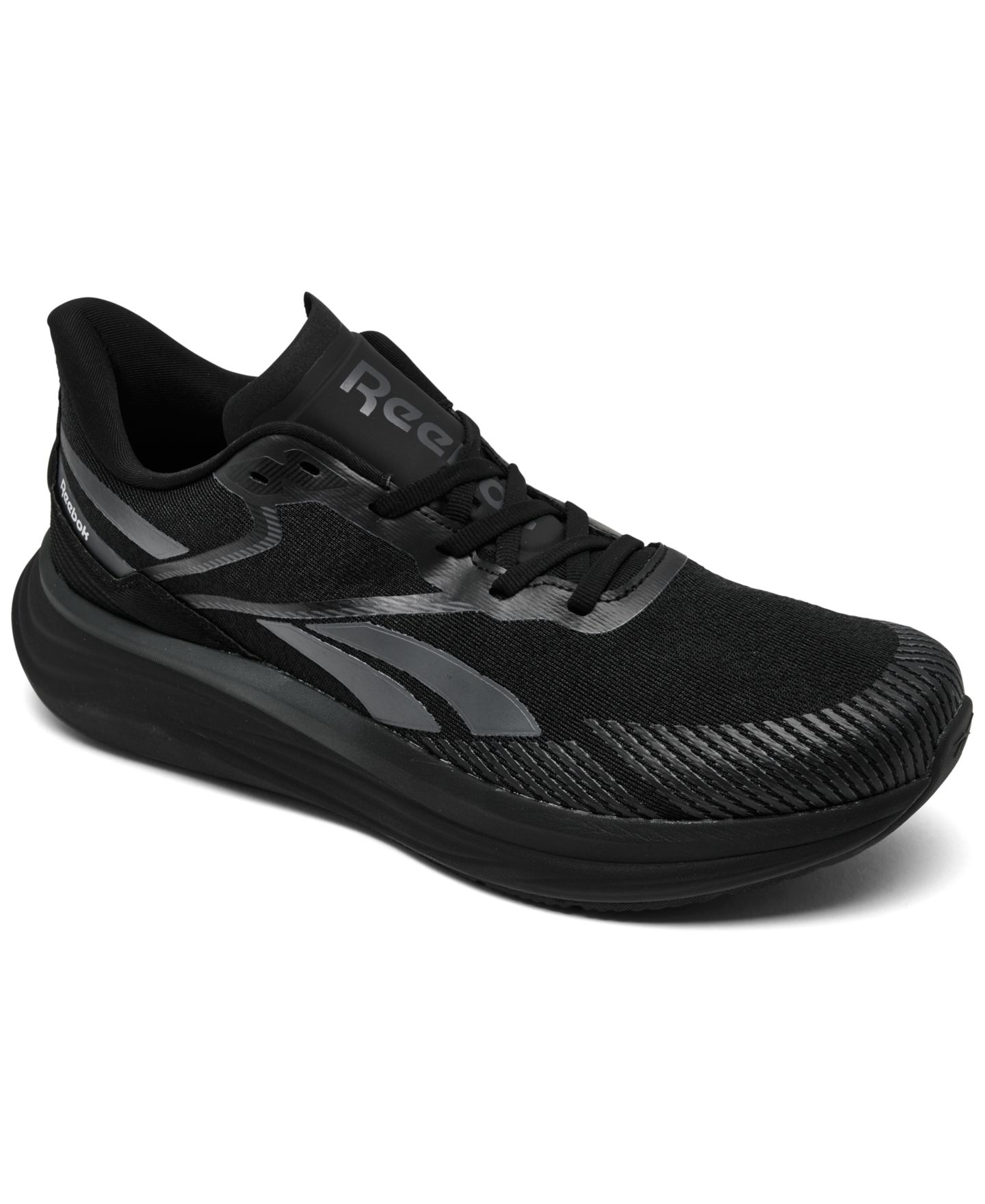 Мужские кроссовки Reebok Viva Speed Running, цвет: Чёрный / Серый — фото 1