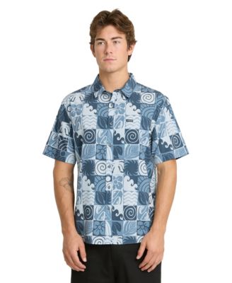 Men's Earth Geo Classic Stretch Ultraviolet Protection Factor Shirt