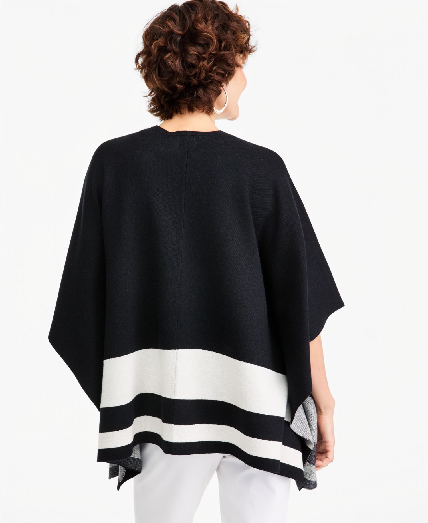 Plus Size Colorblock D O Cardi Open-Front Kimono Sleeves Cardigan