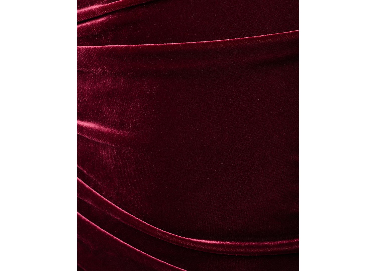 Women's Long-Sleeve Velvet Dress
