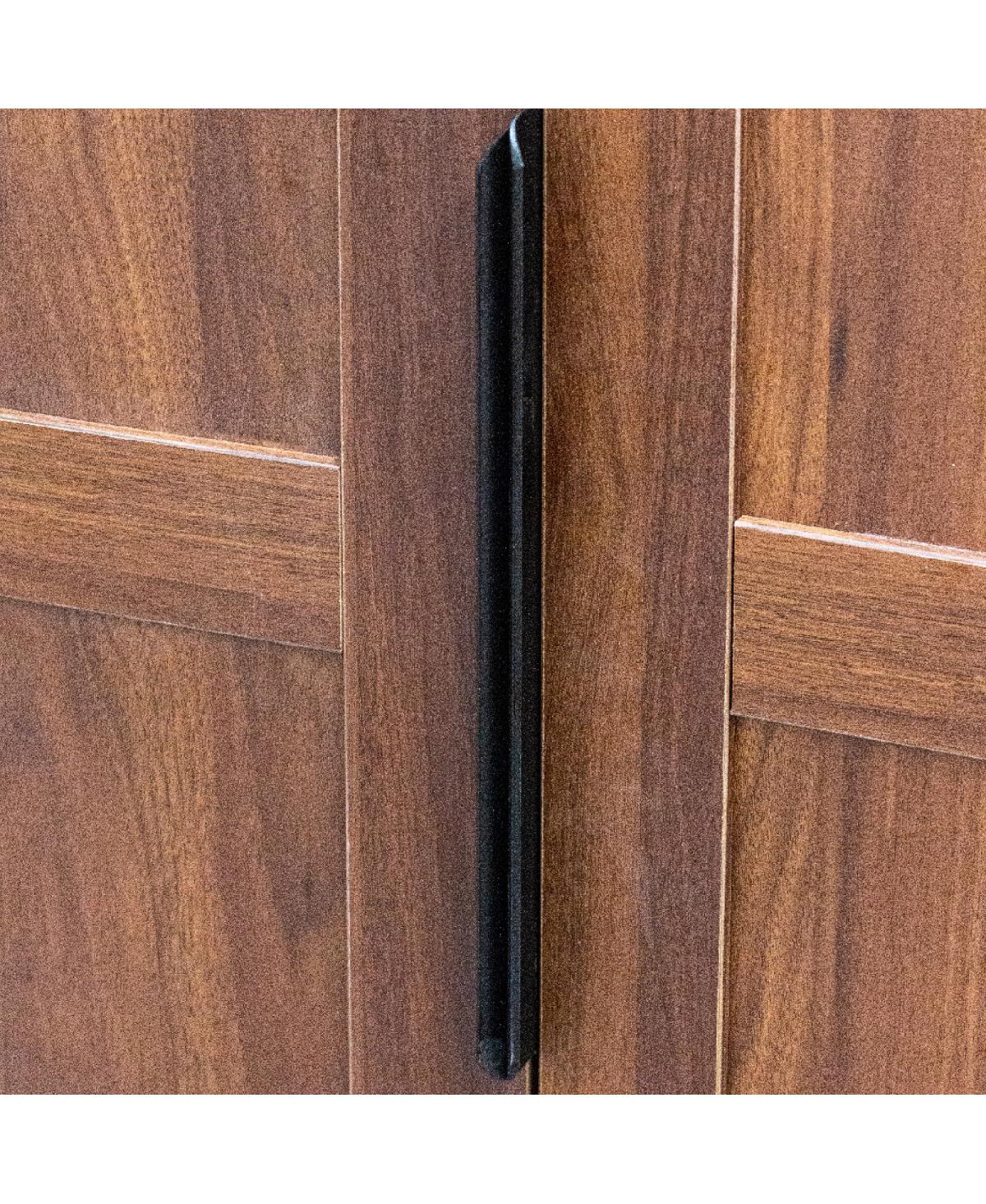 Streamdale Furniture Freestanding Kitchen Pantry Cabinet with Doors and Shelves