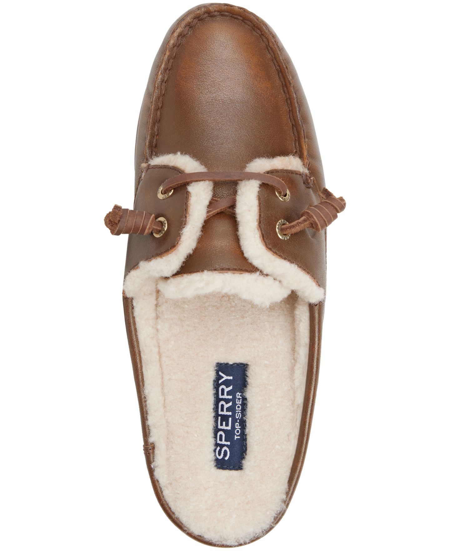 Женские сабо Sperry Authentic Original Mule Flats, цвет: Коричневый — фото 4