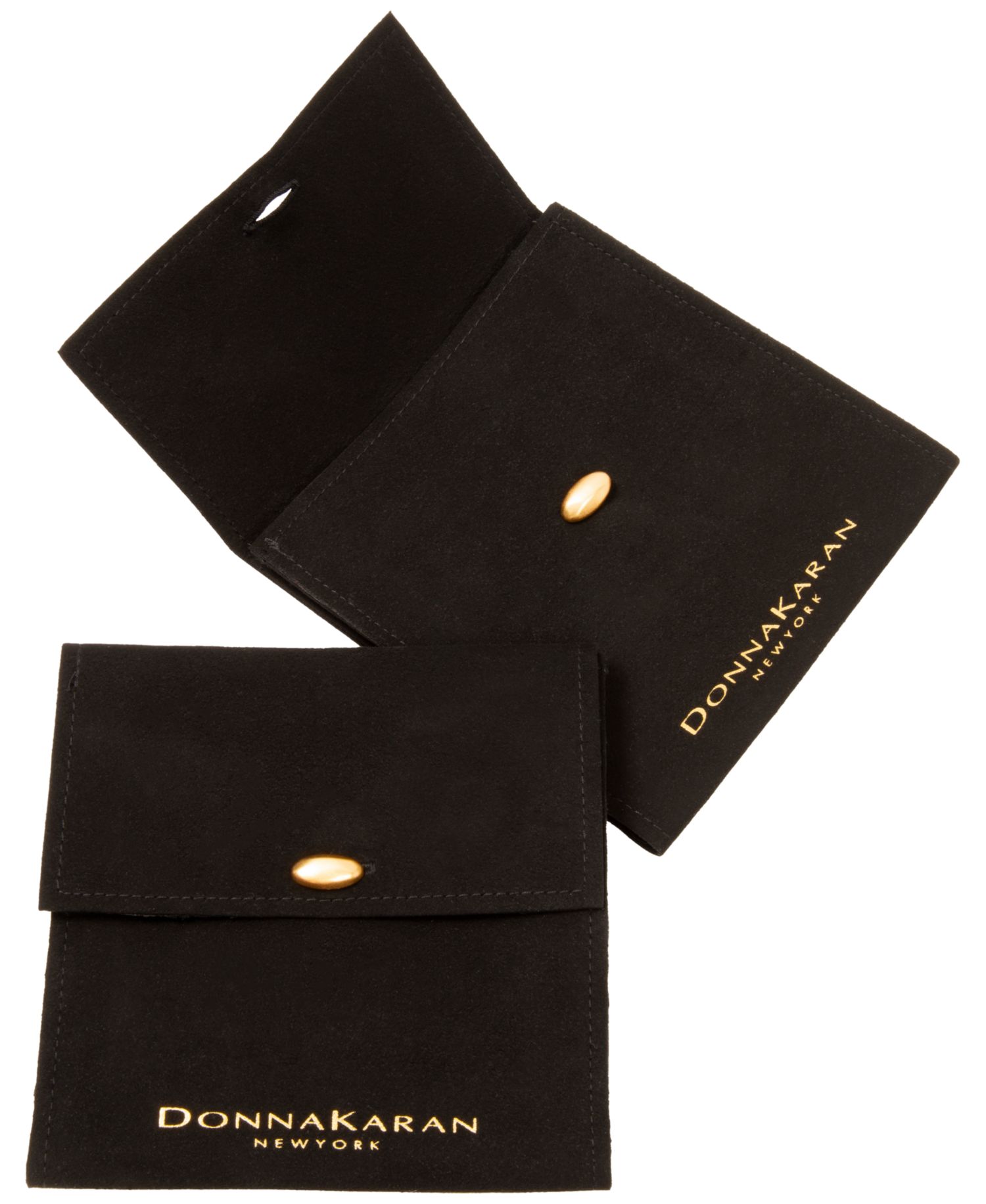 Gold-Tone Movement Drop Earrings