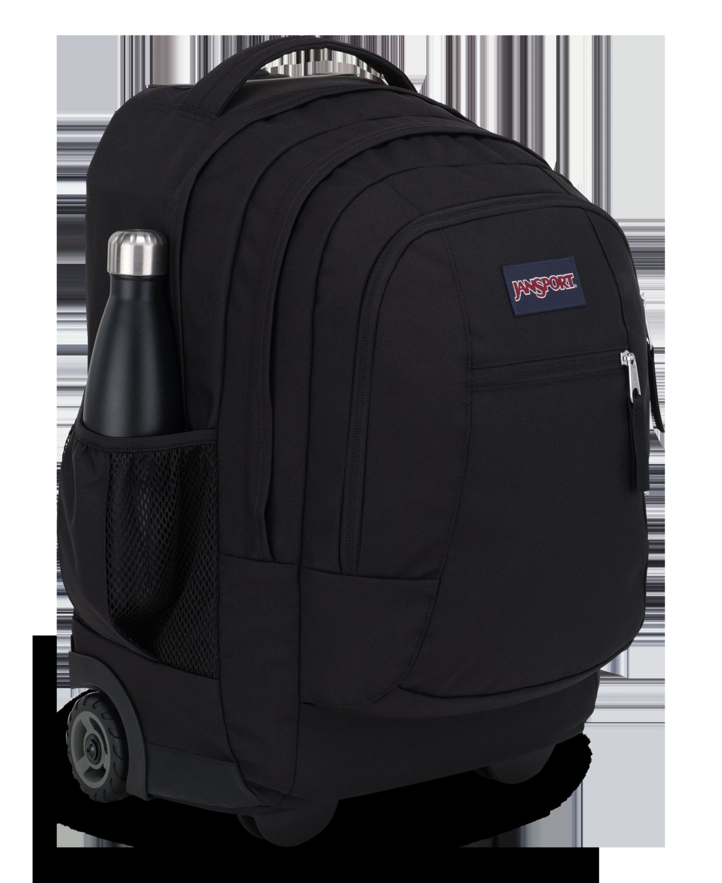 Рюкзак на колёсах JanSport Driver 8, 20 дюймов, цвет: Чёрный — фото 5