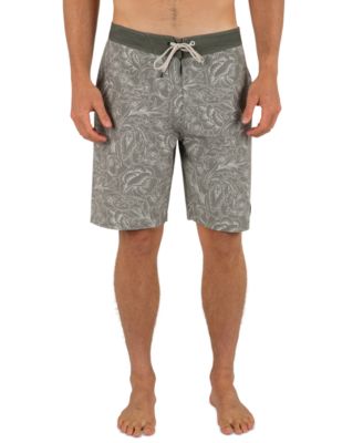 Men's Floral 4-Way Stretch Quick-Dry Swim Shorts