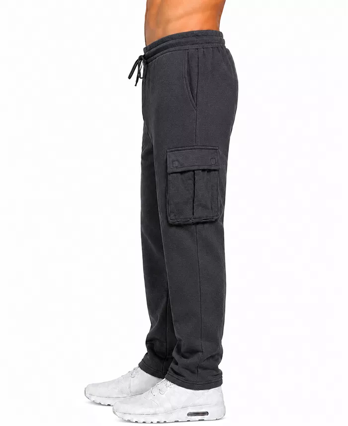 Men's Fleece-Lined Cargo Sweatpants - thumbnail 10