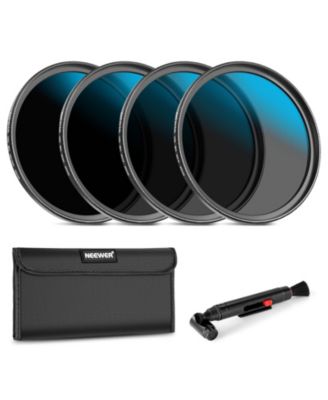 82mm Camera Lens Filter Set, ND16, ND32, ND64 and ND1000, for Select Canon, Nikon and Sony Cameras