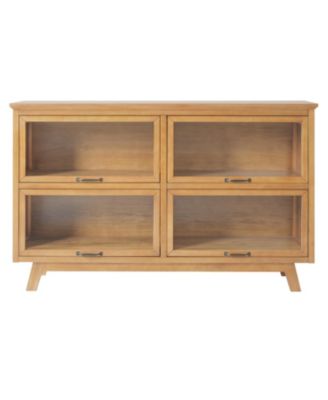 Modern Storage Cabinet with 4 Doors,Display Cabinet