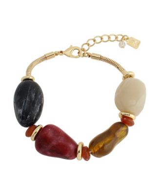Multi-Colored Stone Bracelet