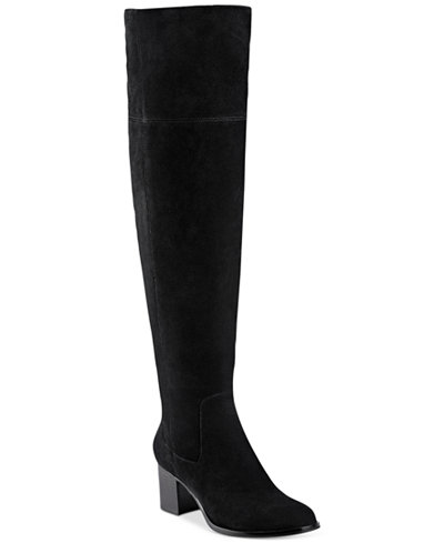 Marc Fisher Escape Tall Wide-Calf Boots - Boots - Shoes - Macy's