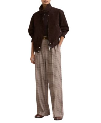 Women's River Wide-Leg Pleated Trousers