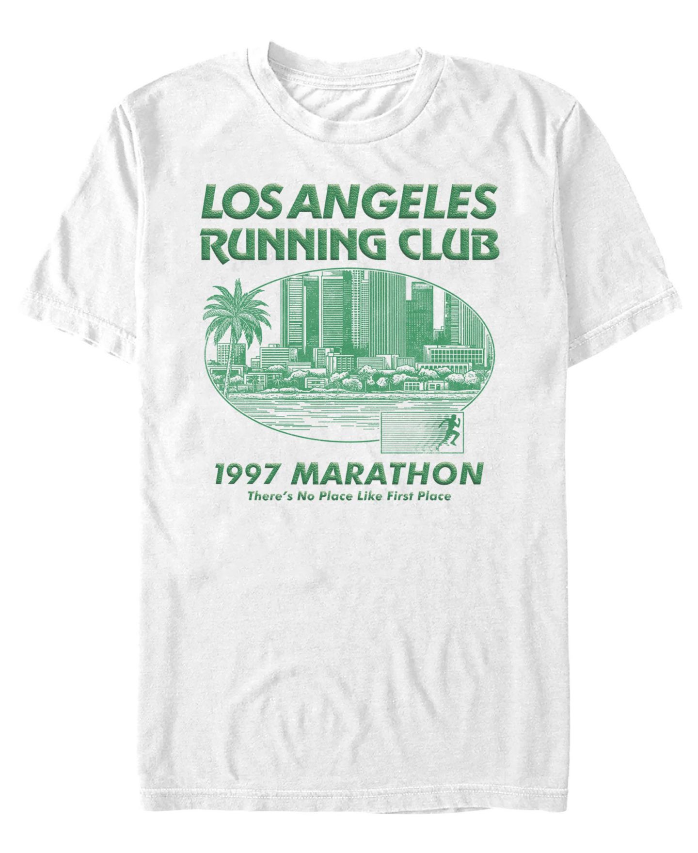 Мужская футболка Fifth Sun Generic Los Angeles Running Club, цвет: Белый — фото 1