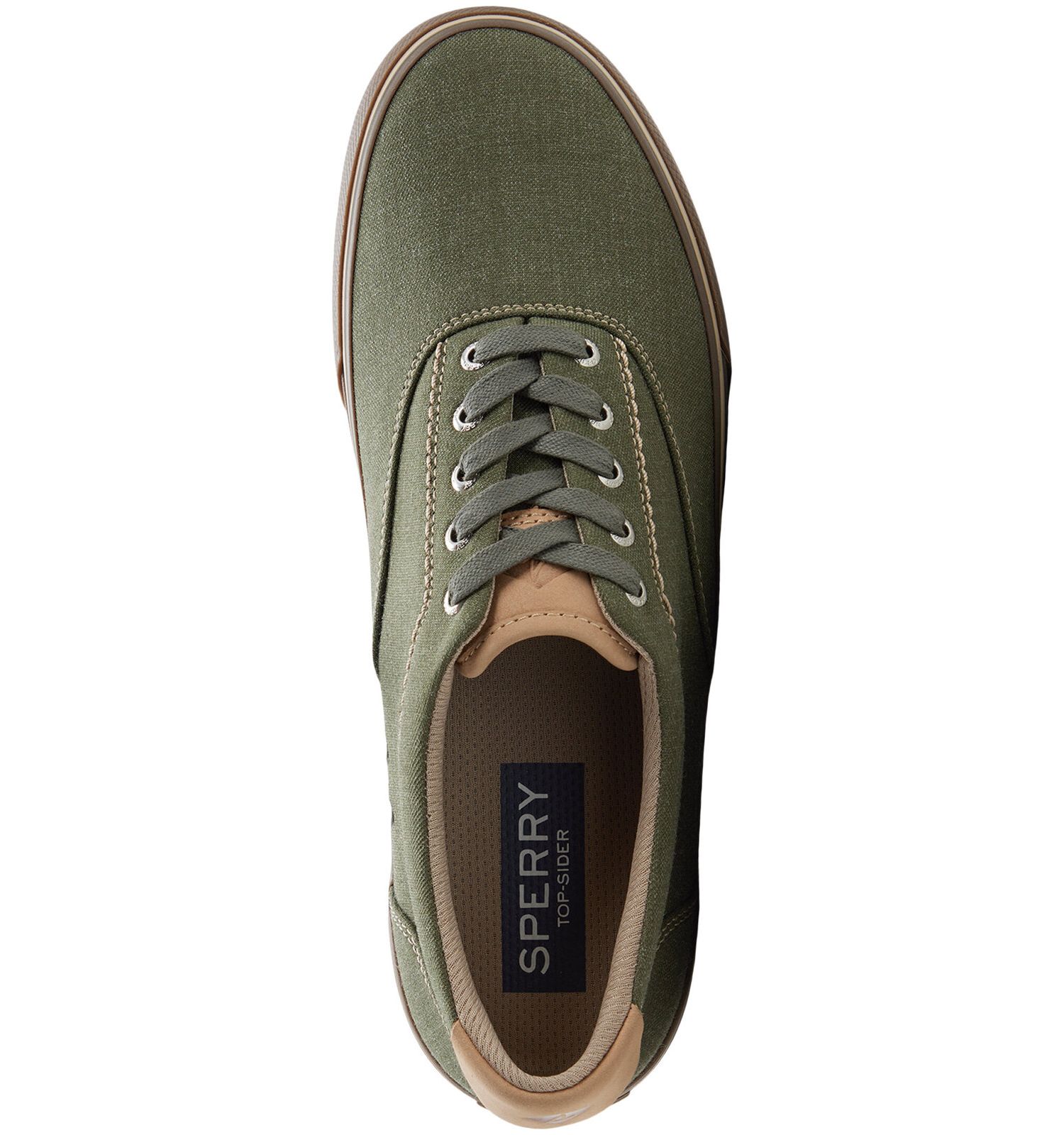 Men's Circular Vamp Round-Toe Sneakers