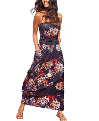 Women's Bandeau Maxi Dress