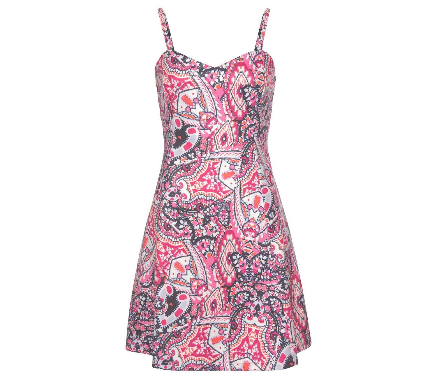 Women's Printed Sundress A-Line Short Dress