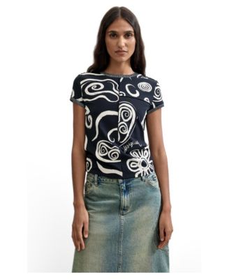 Women's Printed T-shirt 100% cotton