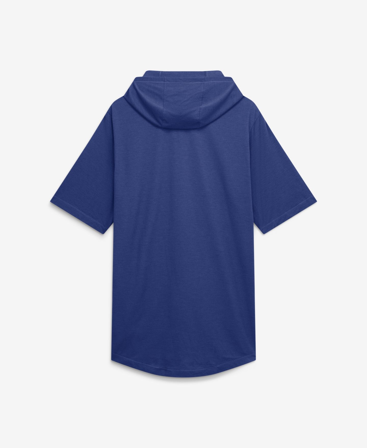 Мужская футболка Nike Royal Texas Rangers Arched Wordmark Tri-Blend Hooded — фото 3