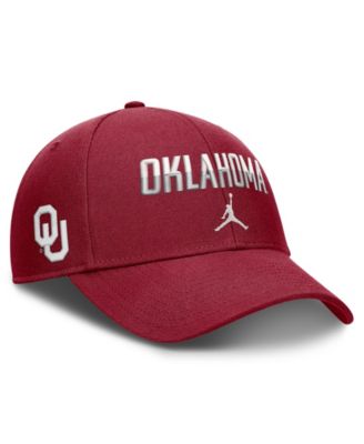Men's and Women's Crimson Oklahoma Sooners 2026 On-Field Gameday Rise Adjustable Hat