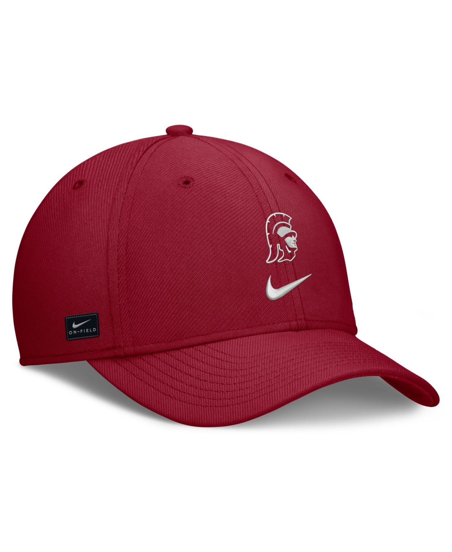 Men's Cardinal USC Trojans Rise On-Field Swoosh Flex Dri-FIT Flex Hat