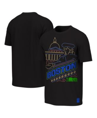 Big Boys and Girls Black FIFA World Cup 2026 Boston Neon City Night T-Shirt