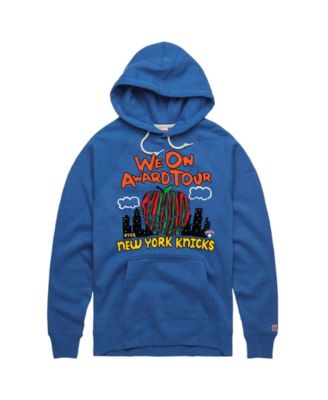 X A Tribe Called Quest Men's and Women's Blue New York Knicks x We On Award Tour Tri-Blend Hoodie