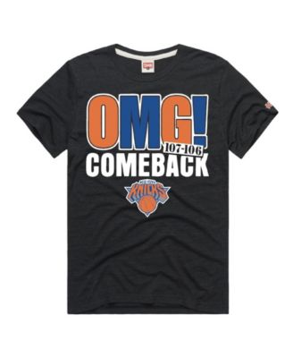 Men's and Women's OG Anunoby Charcoal New York Knicks OMG Comeback Tri-Blend T-Shirt