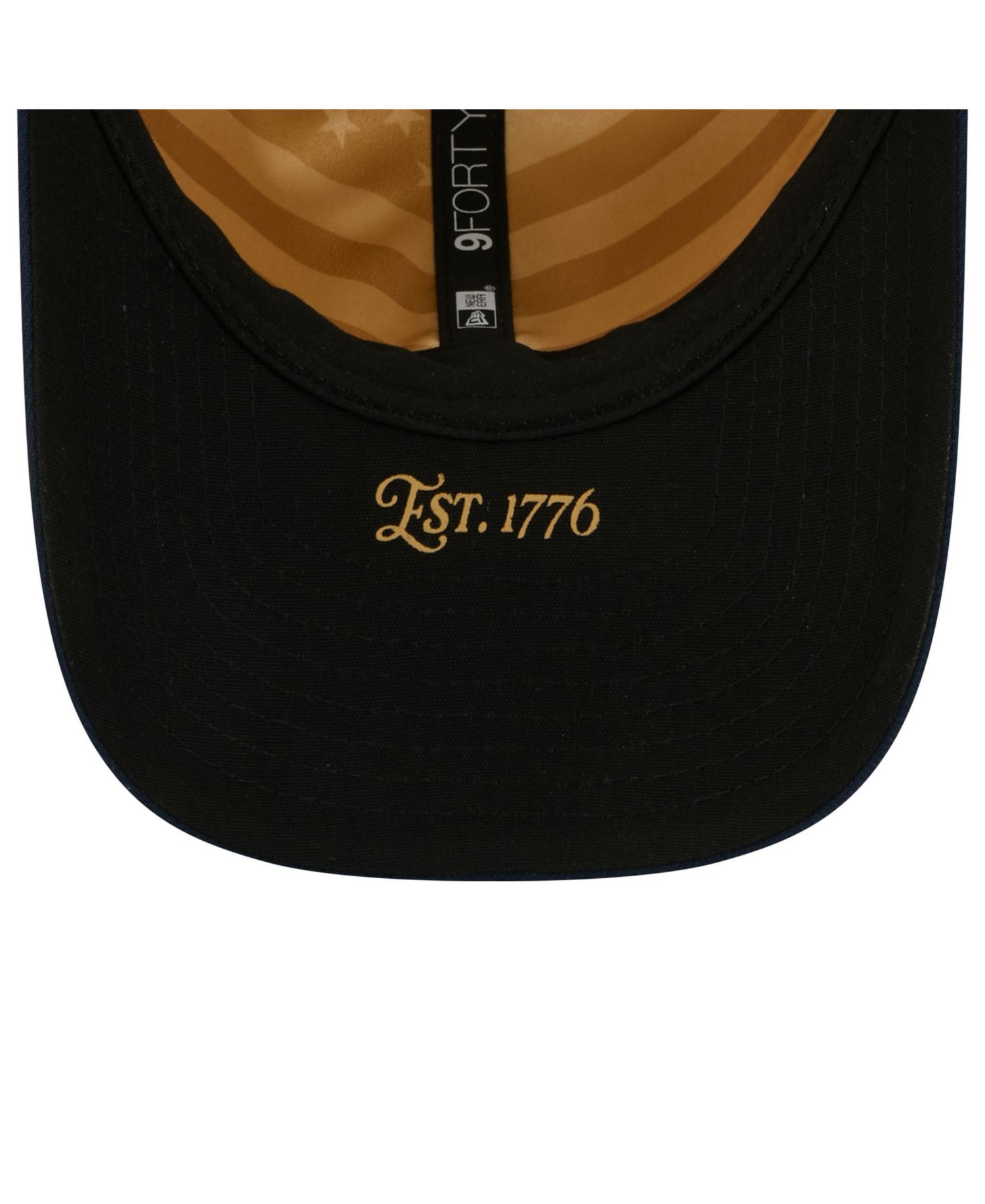 Big Boys and Girls Cream/Navy New York Mets USA 250 9FORTY M-Crown Adjustable Hat