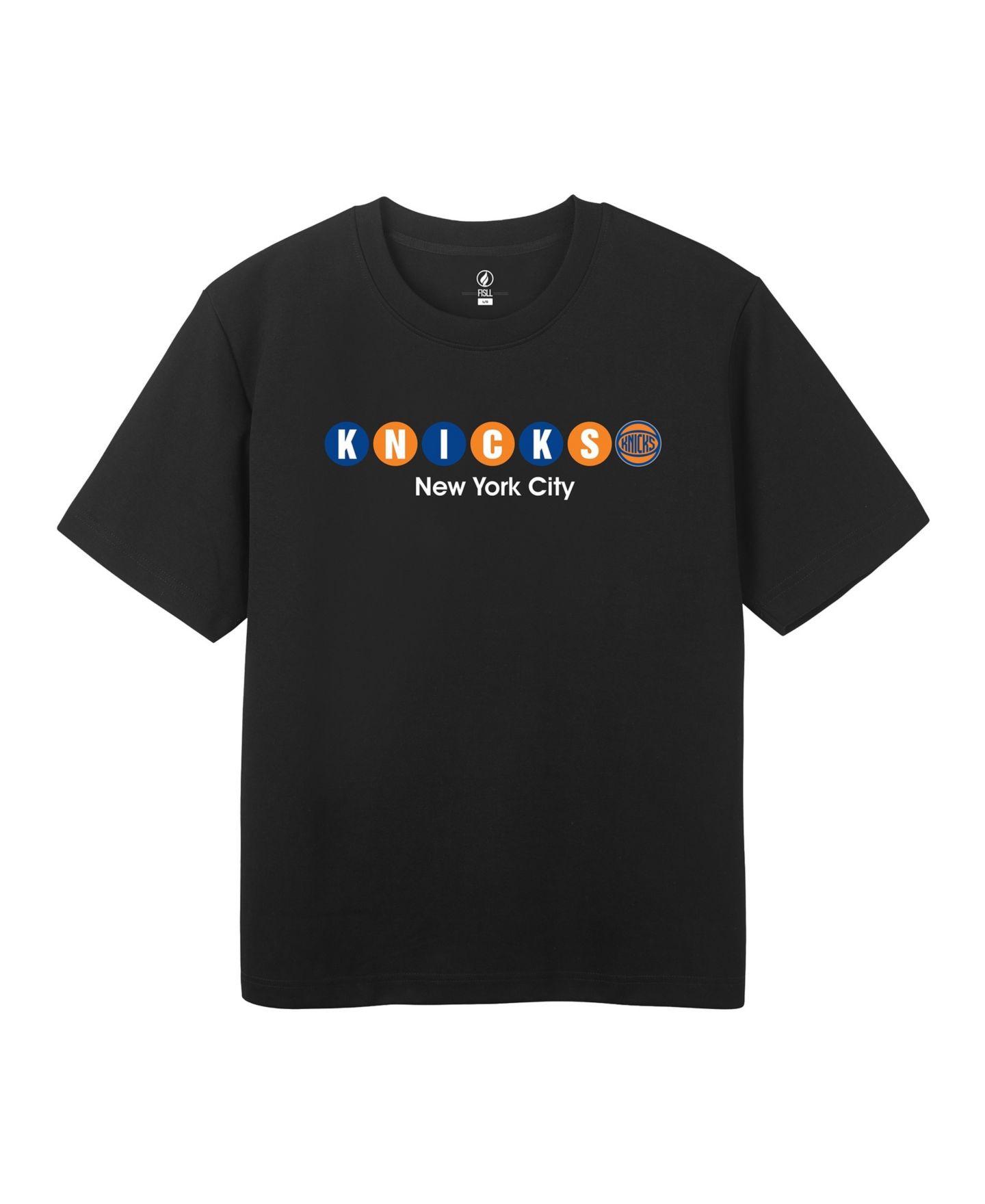 Мужская футболка FISLL Black New York Knicks Subway — фото 2