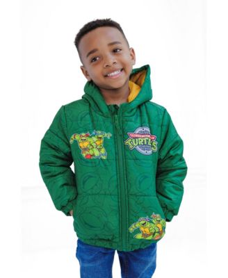 Boys' ( 5-6 10-12 ) Hooded Puffer Jacket