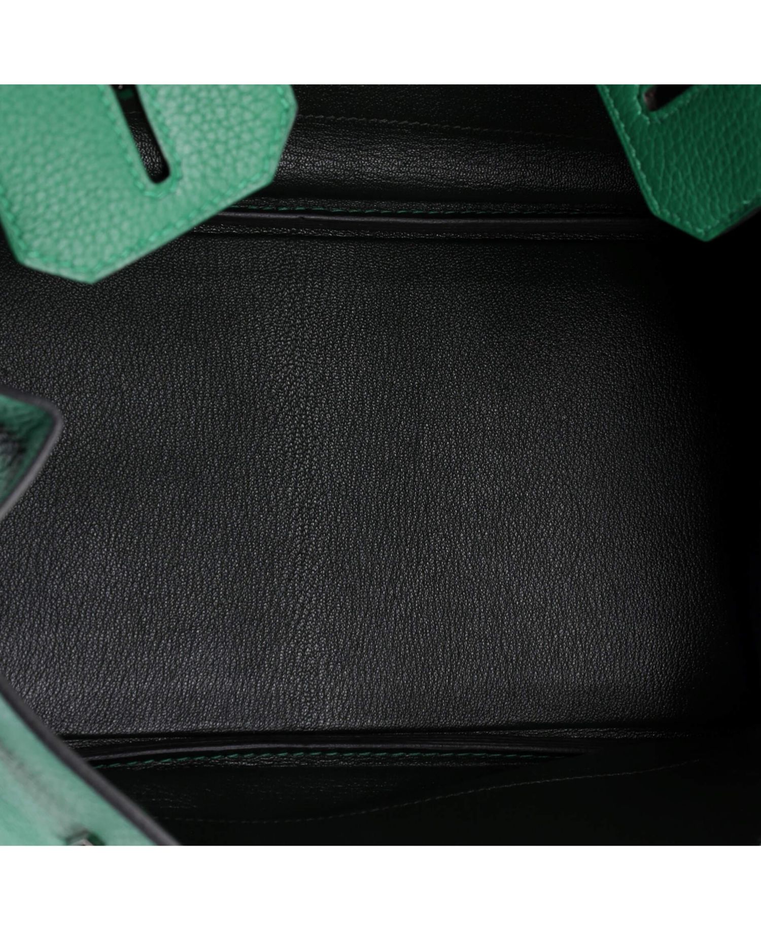 Birkin 30 Handbag Verso Clemence with Palladium Hardware
