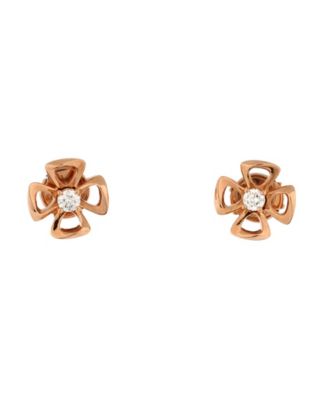 Pre-Owned Bvlgari Fiorever Stud Earrings