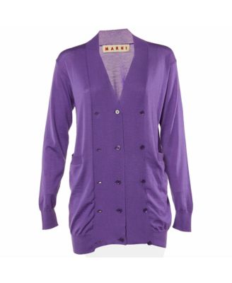 Women's Cashmere Double Breasted Cardigan